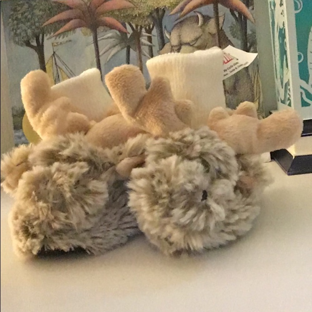 Moose slippers
